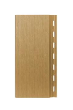 Golden Oak panel siding board