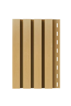 Golden Oak fluted siding board