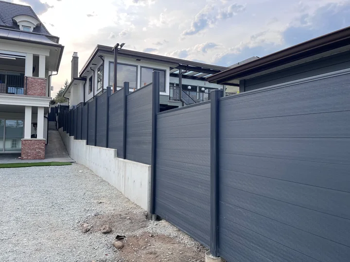 Graphite Full Privacy fencing — Chestnut St.