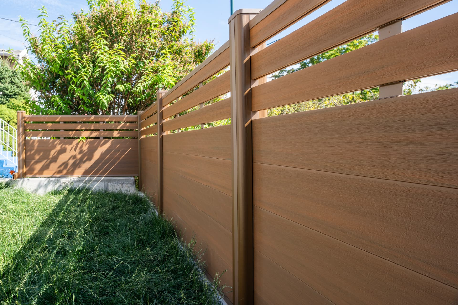 Renfrew project with NeoLine composite fencing and gates