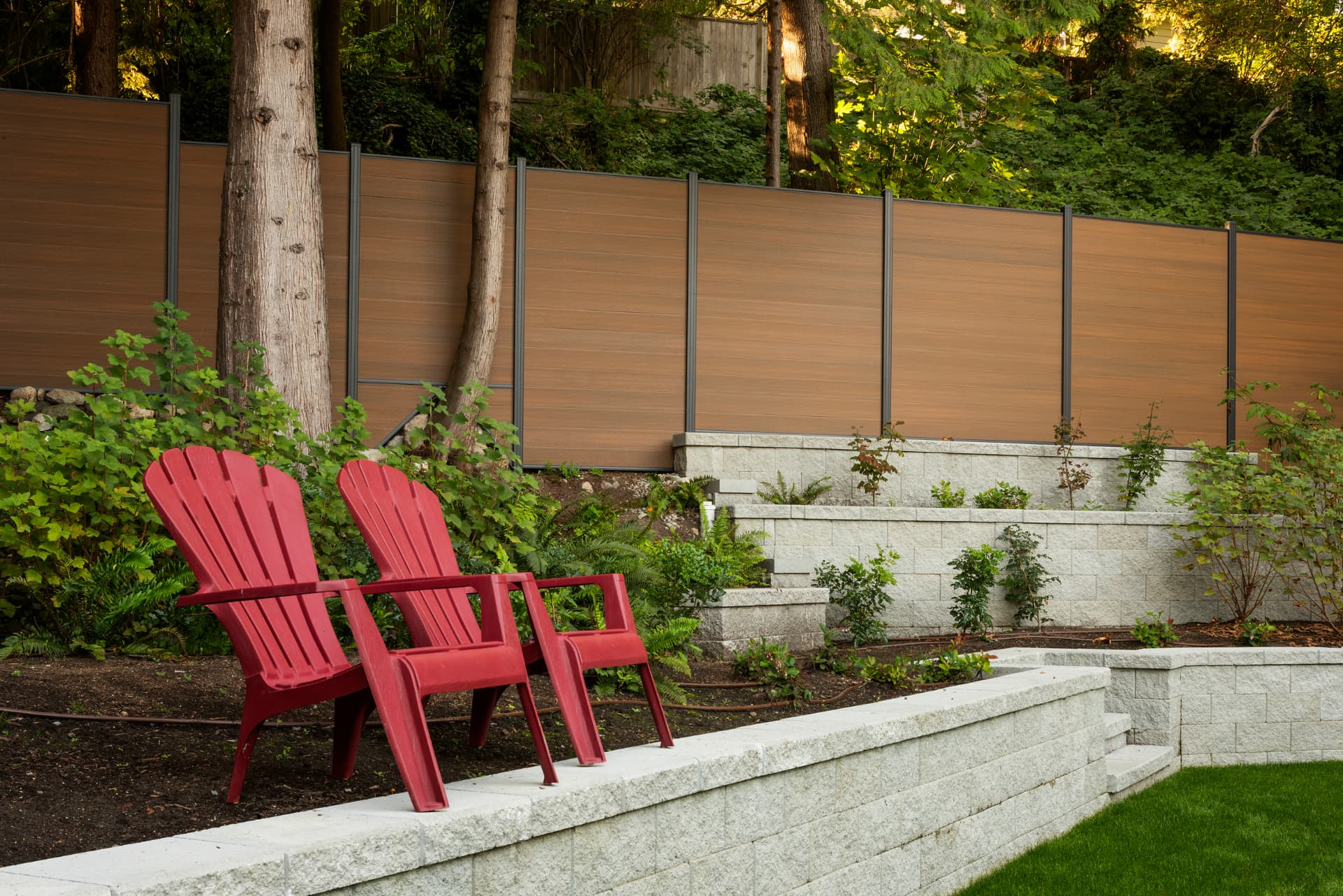 Arborlynn project with NeoLine composite fencing and gates